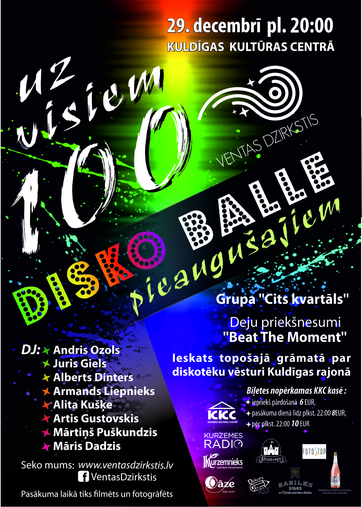 DiskoBalle “Uz visiem 100!!!”